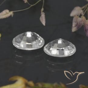 Shop natural 2.63ct Blanc Zircon gems, ovale, from Cambodge at GemSelect. In stock, global shipping!