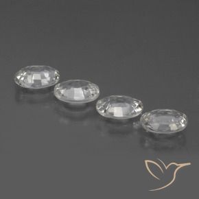 Shop natural 4.05ct Blanc clair Zircon gems, ovale, from Cambodge at GemSelect. In stock, global shipping!
