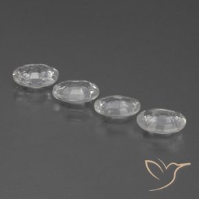 Shop natural 3.66ct Blanc clair Zircon gems, ovale, from Cambodge at GemSelect. In stock, global shipping!