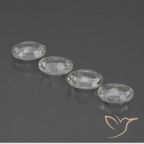 Shop natural 4.34ct Blanc Zircon gems, ovale, from Cambodge at GemSelect. In stock, global shipping!