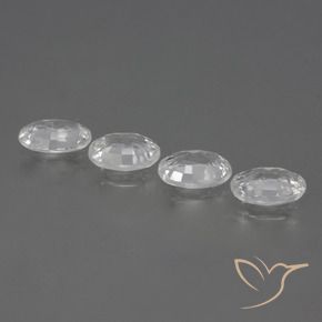 Shop natural 4.23ct Blanc clair Zircon gems, ovale, from Cambodge at GemSelect. In stock, global shipping!
