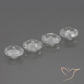 Shop natural 4.30ct Blanc Zircon gems, ovale, from Cambodge at GemSelect. In stock, global shipping!