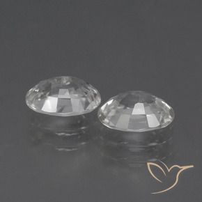 Shop natural 2.29ct Blanc Zircon gems, ovale, from Cambodge at GemSelect. In stock, global shipping!