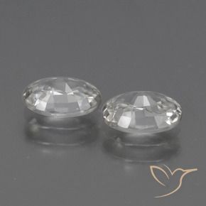 Shop natural 2.33ct Blanc Zircon gems, ovale, from Cambodge at GemSelect. In stock, global shipping!