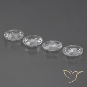 Shop natural 4.00ct Blanc clair Zircon gems, ovale, from Cambodge at GemSelect. In stock, global shipping!