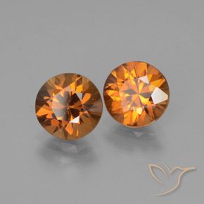 Shop natural 3.80ct Orange moyen Zircon gems, Tour, from Cambodge at GemSelect. In stock, global shipping!