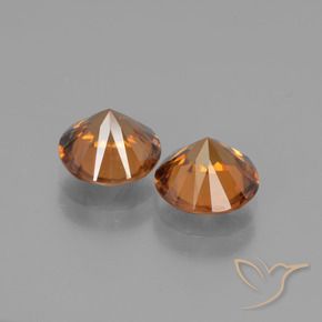 Shop natural 3.80ct Orange moyen Zircon gems, Tour, from Cambodge at GemSelect. In stock, global shipping!