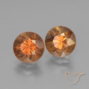 Shop natural 3.94ct Orange jaunâtre Zircon gems, Tour, from Cambodge at GemSelect. In stock, global shipping!