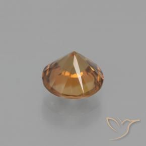 Zircon Orange moyen naturelle Tour, 1.82 ct, VVS