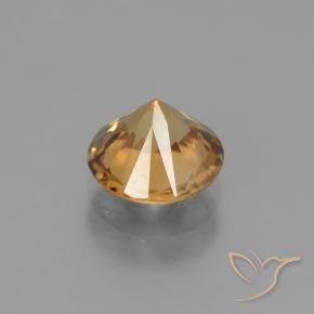 Zircon Orange doré naturelle Tour, 1.93 ct, VVS