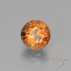 Zircon Orange terreux naturelle Tour, 1.90 ct, VVS