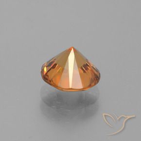Zircon Orange terreux naturelle Tour, 1.90 ct, VVS