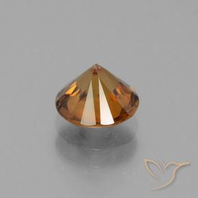 Zircon Orange terreux naturelle Tour, 1.90 ct, VVS-VS