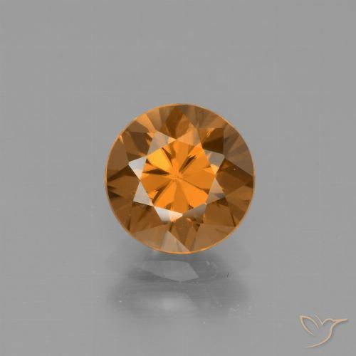 1.76ct Naturel Orange moyen Zircon, Tour, VVS-VS