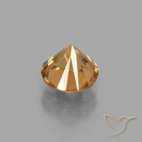 Zircon Orange doré naturelle Tour, 1.90 ct, VVS-VS