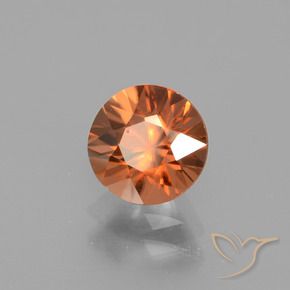 Zircon Orange rouge foncé naturelle Tour, 1.81 ct, VVS