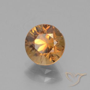 Zircon Orange moyen naturelle Tour, 2.40 ct, VVS