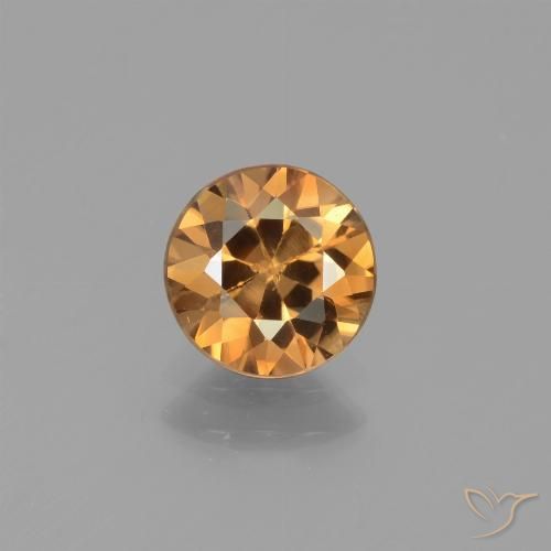 1.71ct Naturel Or moyen Zircon, Tour, VS