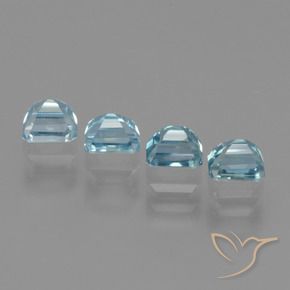Shop natural 1.94ct Bleu clair Zircon gems, Octogone / coupe Émeraude, from Cambodge at GemSelect. In stock, global shipping!