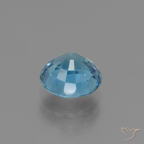 Zircon Bleu azur profond naturelle Tour, 3.16 ct, VS