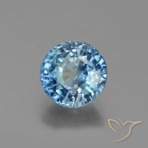 Zircon Bleu azur naturelle Tour, 3.15 ct, VVS-VS