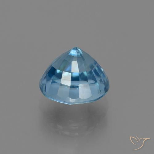 Zircon Bleu franc naturelle Tour, 4.20 ct, VS