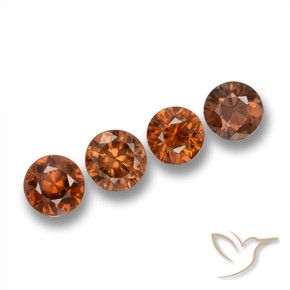 Shop natural 2.38ct Orange foncé Zircon gems, Tour, from Cambodge at GemSelect. In stock, global shipping!