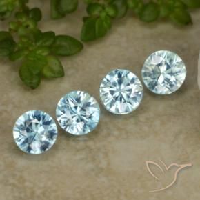 Shop natural 1.96ct Bleu bébé Zircon gems, Tour, from Cambodge at GemSelect. In stock, global shipping!