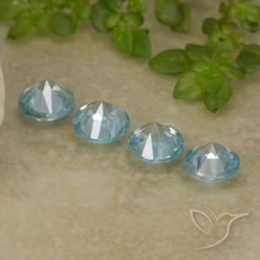 Shop natural 1.96ct Bleu bébé Zircon gems, Tour, from Cambodge at GemSelect. In stock, global shipping!