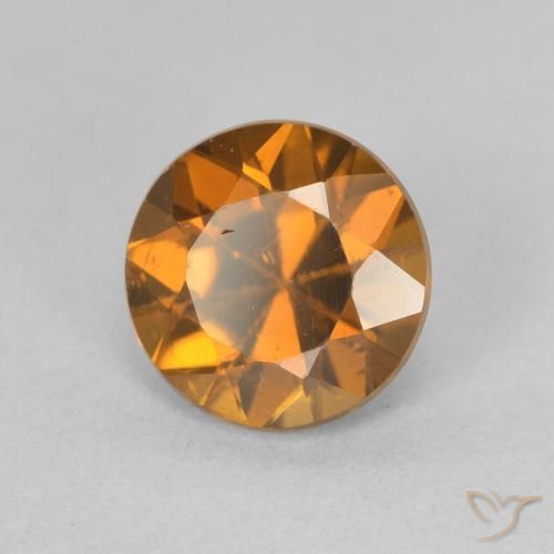 Zircon Orange moyen naturelle Tour, 1.65 ct, VVS-VS