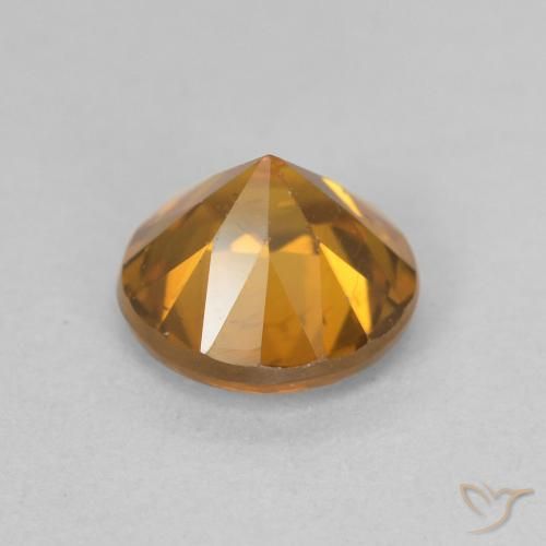Zircon Orange moyen naturelle Tour, 1.65 ct, VVS-VS