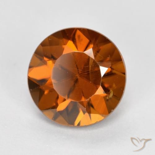 Zircon Orange rougeâtre naturelle Tour, 1.65 ct, VVS-VS