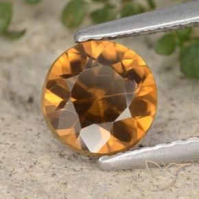 Zircon Orange moyen naturelle Tour, 1.54 ct, VVS-VS