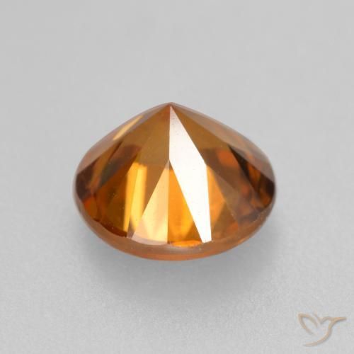 Zircon Orange moyen naturelle Tour, 1.82 ct, VS