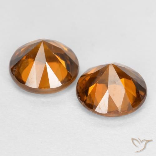Shop natural 2.41ct Orange moyen-foncé Zircon gems, Tour, from Cambodge at GemSelect. In stock, global shipping!