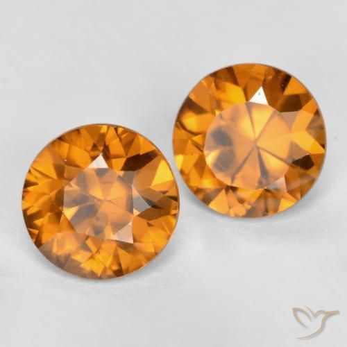 Shop natural 2.14ct Orange foncé Zircon gems, Tour, from Cambodge at GemSelect. In stock, global shipping!