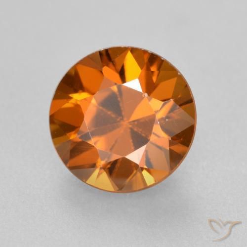 Zircon Orange moyen naturelle Tour, 1.64 ct, VVS-VS
