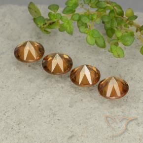 Shop natural 4.38ct Orange brun Zircon gems, Tour, from Cambodge at GemSelect. In stock, global shipping!