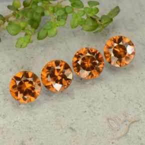 Shop natural 4.24ct Orange foncé Zircon gems, Tour, from Cambodge at GemSelect. In stock, global shipping!