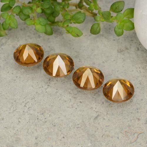 Shop natural 4.27ct Orange brun Zircon gems, Tour, from Cambodge at GemSelect. In stock, global shipping!