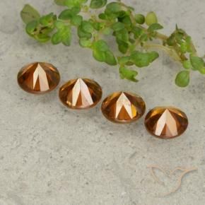 Shop natural 4.31ct Orange foncé Zircon gems, Tour, from Cambodge at GemSelect. In stock, global shipping!