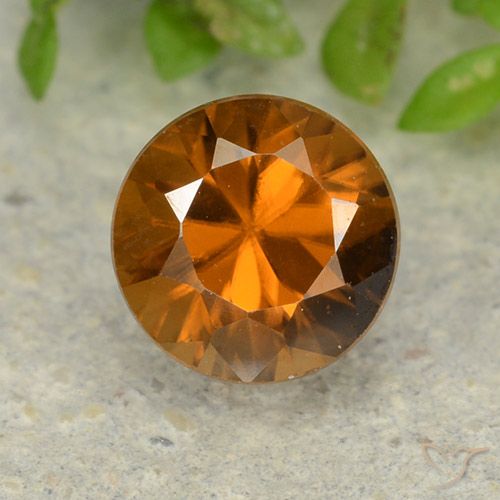 1.42ct Naturel Orange moyen Zircon, Tour, VVS-VS