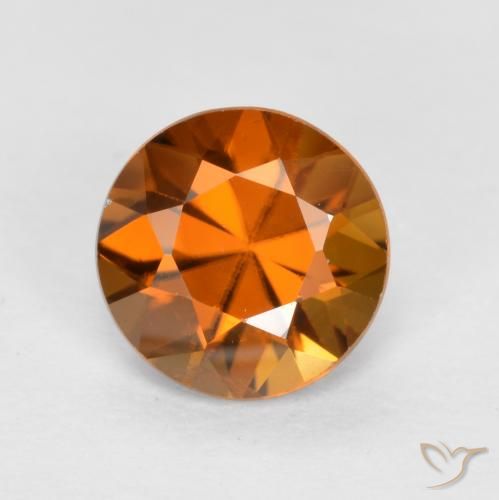 1.20ct Naturel Orange terreux Zircon, Tour, VS