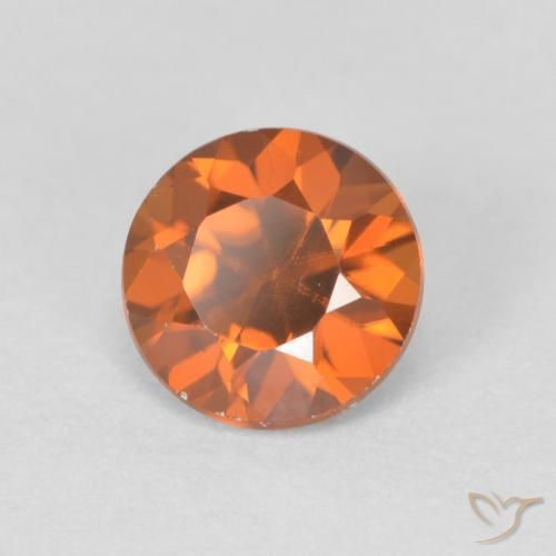 Zircon Medium Dark-Orange naturelle Tour, 1.20 ct, VVS-VS