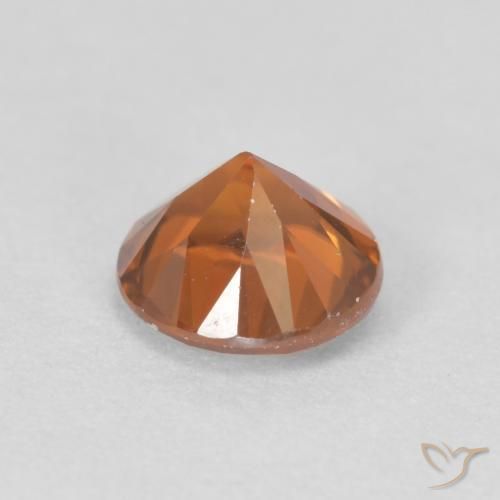 Zircon Medium Dark-Orange naturelle Tour, 1.20 ct, VVS-VS
