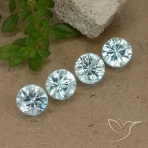 Shop natural 2.06ct Bleu clair Zircon gems, Tour, from Cambodge at GemSelect. In stock, global shipping!