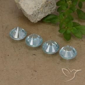 Shop natural 2.06ct Bleu clair Zircon gems, Tour, from Cambodge at GemSelect. In stock, global shipping!