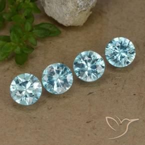 Shop natural 2.06ct Bleu clair Zircon gems, Tour, from Cambodge at GemSelect. In stock, global shipping!