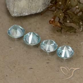 Shop natural 2.02ct Bleu pâle Zircon gems, Tour, from Cambodge at GemSelect. In stock, global shipping!