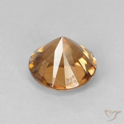 Zircon Orange foncé naturelle Tour, 2.02 ct, VVS-VS